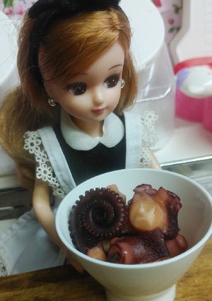 リカちゃん♡正月に蛸紅白煮ƪƪ˙๏˙)ʃ-レシピのメイン写真