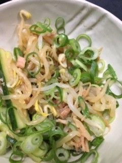 もやしときゅうりとツナの和え物-レシピのメイン写真