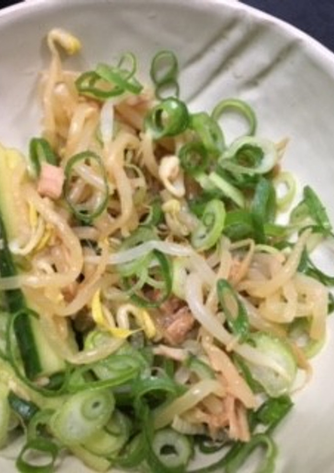 もやしときゅうりとツナの和え物-レシピのメイン写真