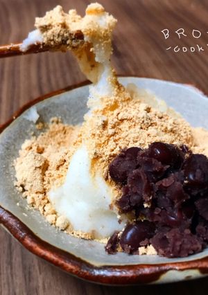 もちもちのびーる☆ヘルシーおから餅-レシピのメイン写真