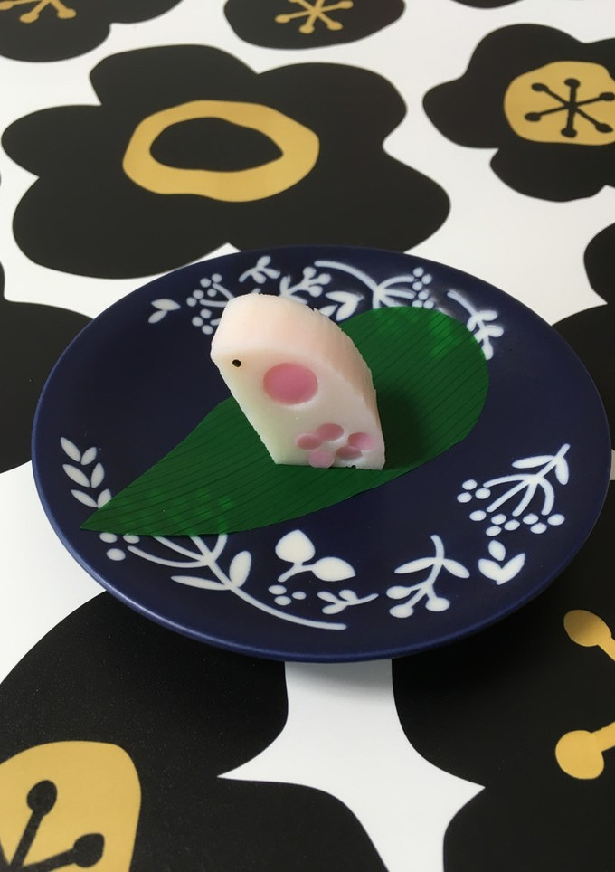 蒲鉾飾り切り　福ねずみ-レシピのメイン写真