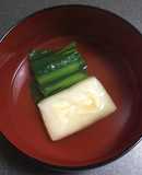 餅ともち菜しか入ってない雑煮