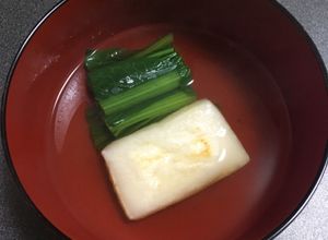 餅ともち菜しか入ってない雑煮-レシピのメイン写真