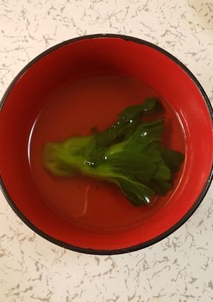 超簡単!菜の花のすまし汁-レシピのメイン写真
