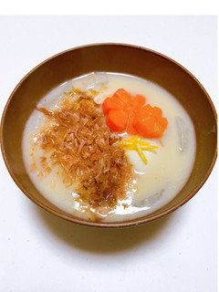 *京風*白味噌のお雑煮-レシピのメイン写真