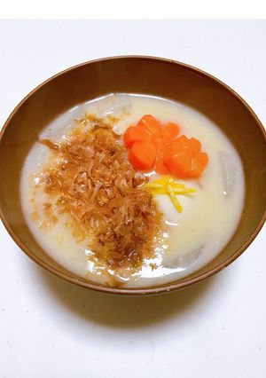 ＊京風＊白味噌のお雑煮-レシピのメイン写真