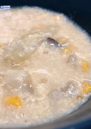 コーンと白菜の中華スープ-レシピのメイン写真