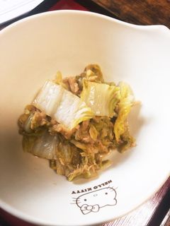 テキトー料理 白菜とツナ煮物-レシピのメイン写真