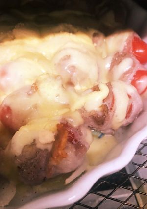 簡単☆プチトマトのチーズ焼き！-レシピのメイン写真