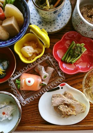 春のこごみを正月膳に。-レシピのメイン写真
