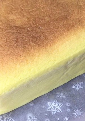 スライスチーズdeスフレチーズケーキ♪-レシピのメイン写真