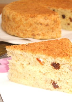 炊飯器でレーズン＆バナナケーキ-レシピのメイン写真