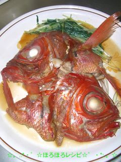 金目鯛の煮付け-レシピのメイン写真