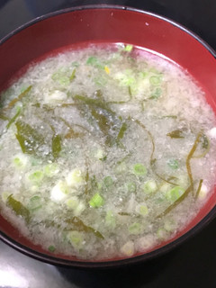 カジメの味噌汁-レシピのメイン写真