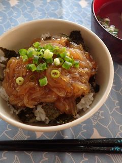 シラウオの漬け丼-レシピのメイン写真