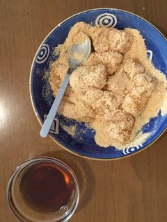 簡単!きな粉餅(黒蜜付き)-レシピのメイン写真