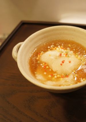 お餅を食べやすく＊みぞれ雑煮-レシピのメイン写真