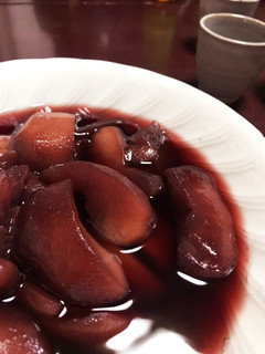 林檎の赤ワイン煮-レシピのメイン写真