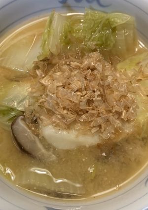 おはたき餅のお雑煮-レシピのメイン写真