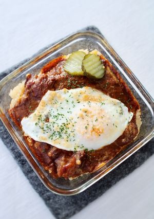 レトルトで簡単に【焼きカレー】-レシピのメイン写真