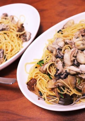☆牡蠣の和風パスタッチ☆-レシピのメイン写真