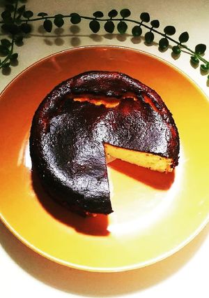 バスクチーズケーキ (コーンスターチ有)-レシピのメイン写真
