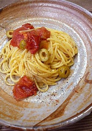 お手軽☆トマトとアンチョビのパスタ...-レシピのメイン写真