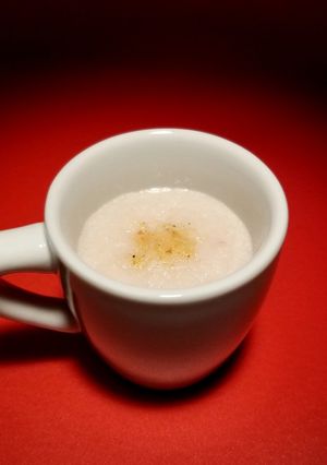 カリフラワーと赤かぶのスープ 離乳食にも-レシピのメイン写真