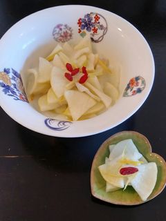 柚子とちょい干し大根の漬け物-レシピのメイン写真