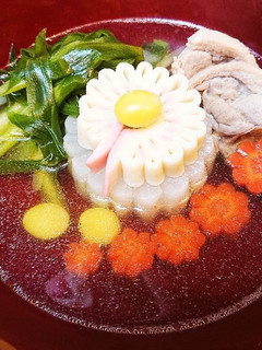 鴨葱スープの白だしで簡単♪餅無しお雑煮☆-レシピのメイン写真