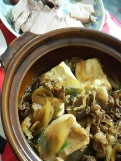 ズボラ飯☆細切れ肉で関西風すきやき鍋-レシピのメイン写真