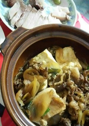 ズボラ飯☆細切れ肉で関西風すきやき鍋-レシピのメイン写真