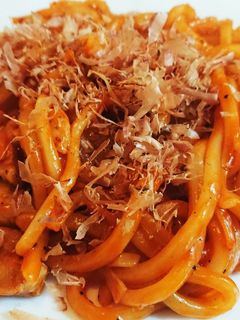 ケチャップの焼きうどん-レシピのメイン写真