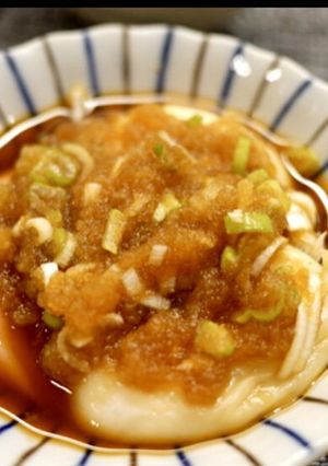 レンジで簡単!みぞれ餅!辛味餅!-レシピのメイン写真