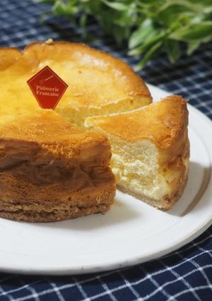 簡単濃厚ベイクドチーズケーキ-レシピのメイン写真