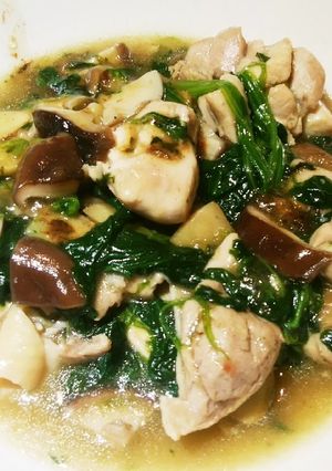 生姜入り治部煮-レシピのメイン写真