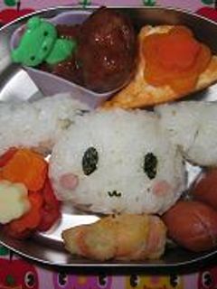 キャラ弁 シナモンロールちゃん サンリオ-レシピのメイン写真