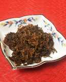 出汁の出がらしで作る昆布とかつお節の佃煮