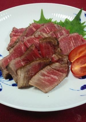 厚切り牛ヒレステーキ&ワインソース-レシピのメイン写真