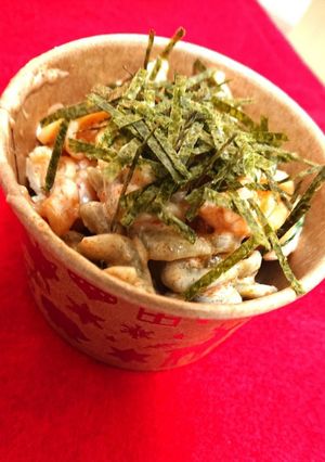 明太パスタの素で、おつまみマカロニサラダ-レシピのメイン写真