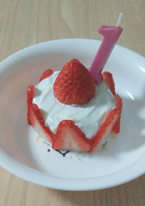 1歳 バースデーケーキ-レシピのメイン写真