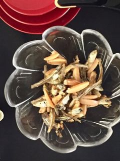 アーモンドいりこ ミルク煮 田作り風-レシピのメイン写真