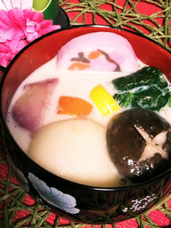 減塩の方の為の豆乳お雑煮❤️-レシピのメイン写真