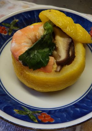柚子釜茶わん蒸し-レシピのメイン写真