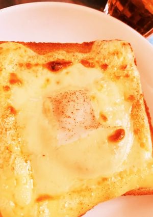 食パンで簡単マヨたまトースト-レシピのメイン写真