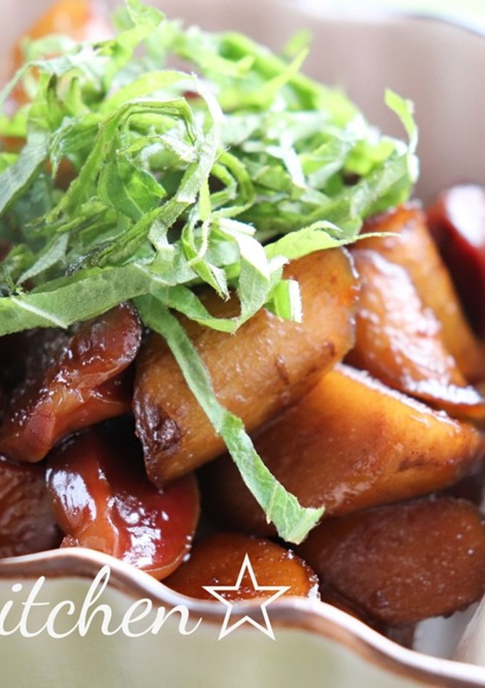 砂肝とごぼうの煮物-レシピのメイン写真