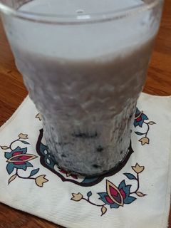 黒豆スイーツ。お正月の黒豆でドリンク。-レシピのメイン写真