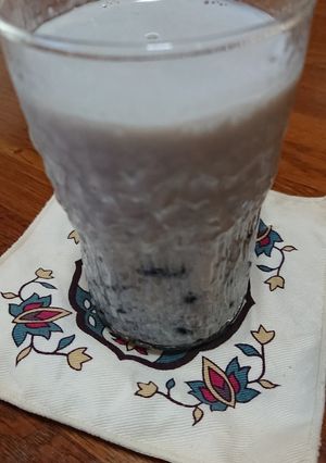 黒豆スイーツ。お正月の黒豆でドリンク。-レシピのメイン写真