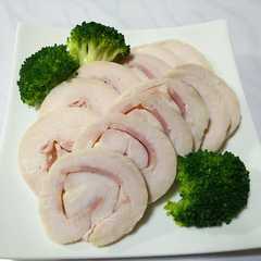 รูปของ 鶏胸肉の簡単ハム(ベーコン入り)