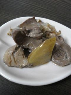 鶏レバーのしょうが醤油煮-レシピのメイン写真